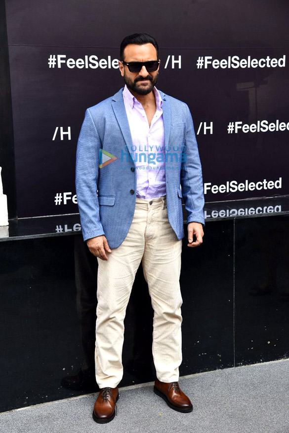 Photos Saif Ali Khan snapped at the new Selected Homme store at Brady House Fort 3