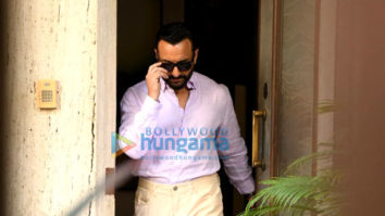 Photos: Saif Ali Khan snapped sporting a suave look in Bandra