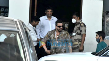 Photos: Sanjay Dutt and Karan Johar spotted at Kalina airport