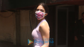 Photos: Sara Ali Khan spotted outside a gym in Santacruz