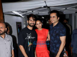 Photos: Shahid Kapoor and Mira Rajput snapped at Izumi in Bandra
