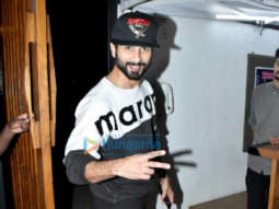 Photos: Shahid Kapoor snapped at Izumi in Bandra