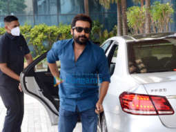 Photos: Suriya spotted outside Abundantia Entertainment’s office in Mumbai