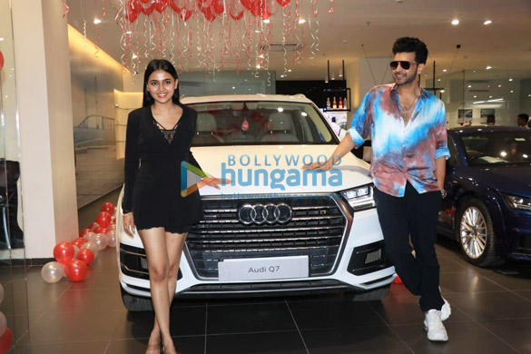 Photos: Tejasswi Prakash and Karan Kundra purchase Audi Q7
