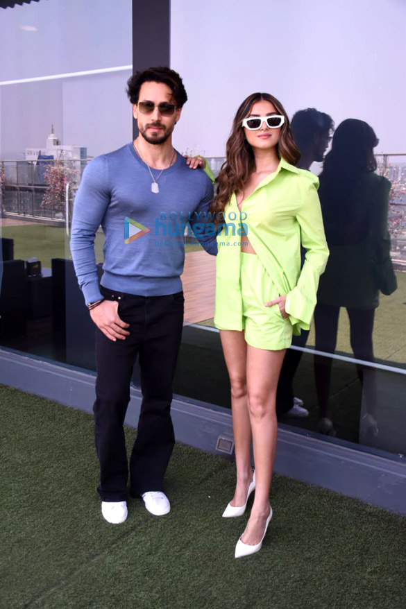 photos tiger shroff and tara sutaria snapped during the promotions of heropanti 2 6