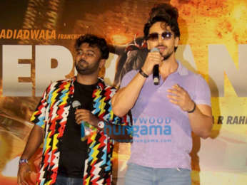 Photos: Tiger Shroff grooves with his fans at the launch of the song Whistle Baja 2.0 at Gaiety Galaxy in Bandra