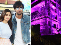 Ranbir Kapoor-Alia Bhatt Wedding: The Kapoor family’s Krishna Raj Bungalow adorned with purple lights ahead of the wedding