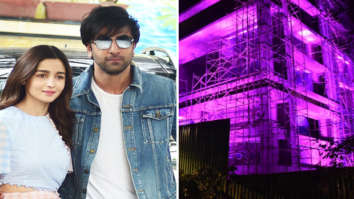 Ranbir Kapoor-Alia Bhatt Wedding: The Kapoor family’s Krishna Raj Bungalow adorned with purple lights ahead of the wedding