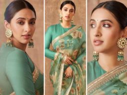 Ranbir Kapoor and Alia Bhatt Wedding: Bride’s bestie Akansha Ranjan Kapoor stuns in green floral-print saree by Sabyasachi Mukherjee