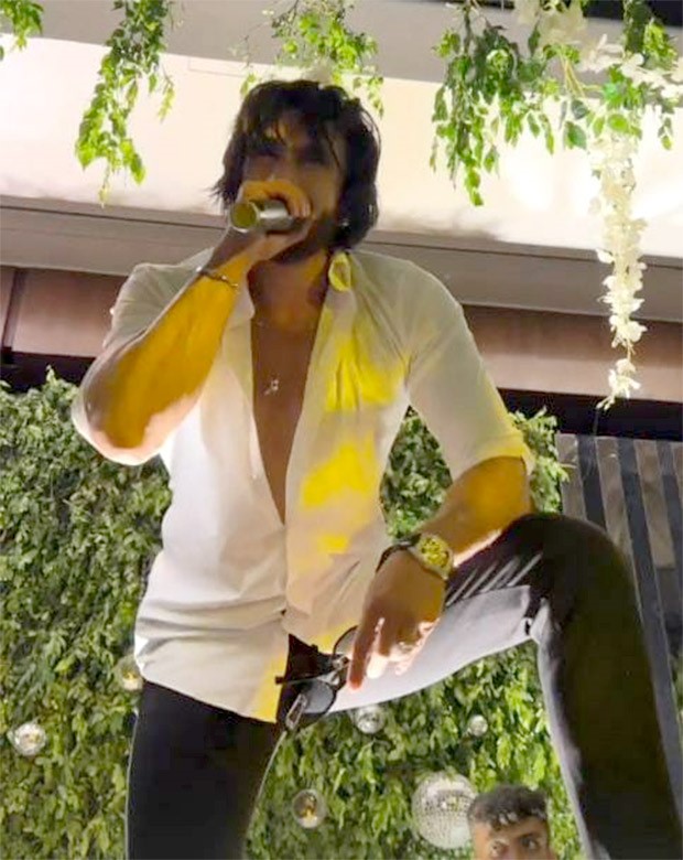 Ranveer Singh raps 'Apna Time Aayega' while standing on a table at Delhi wedding, watch video 
