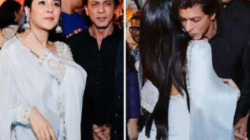 Shah Rukh Khan and Shehnaaz Gill share a warm hug as they meet each other at Baba Siddique’s Iftaar party