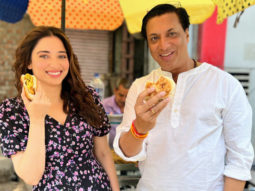 Tamannaah and Madhur Bhandarkar have Vada Pav on the last schedule of Babli Bouncer