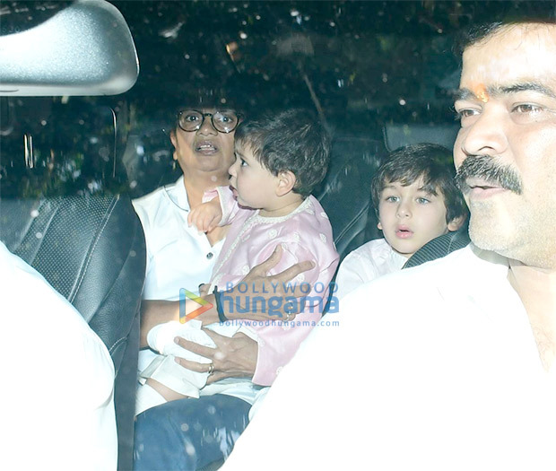 Ranbir Kapoor-Alia Bhatt Wedding: Taimur Ali Khan and Jeh Ali Khan look adorable as they arrive for mamu's marriage ceremony 