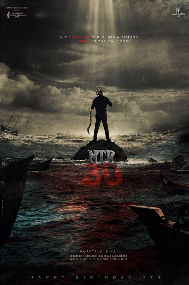 Makers of NTR30 celebrate NTR Jr's birthday by dropping its theme motion poster