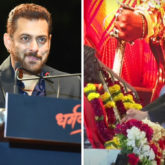 Salman Khan removes his shoes and pays respects to the photo frame of Balasaheb Thackeray at the trailer launch of Dharamveer