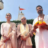 Akshay Kumar and Manushi Chhillar pay tribute to Samrat Prithviraj at Somnath Temple, see pictures