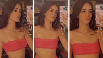 Ananya Panday amps up the glam quotient in pink bralette and mini skirt worth Rs. 2,250 for her dinner date with Shanaya Kapoor and Janhvi Kapoor