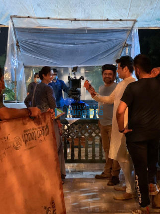On the Sets of the movie Bhool Bhulaiyaa 2
