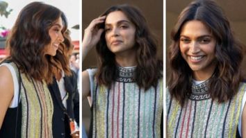 Cannes 2022: Deepika Padukone makes a statement in a multi-coloured striped Louis Vuitton dress for her first appearance as jury member
