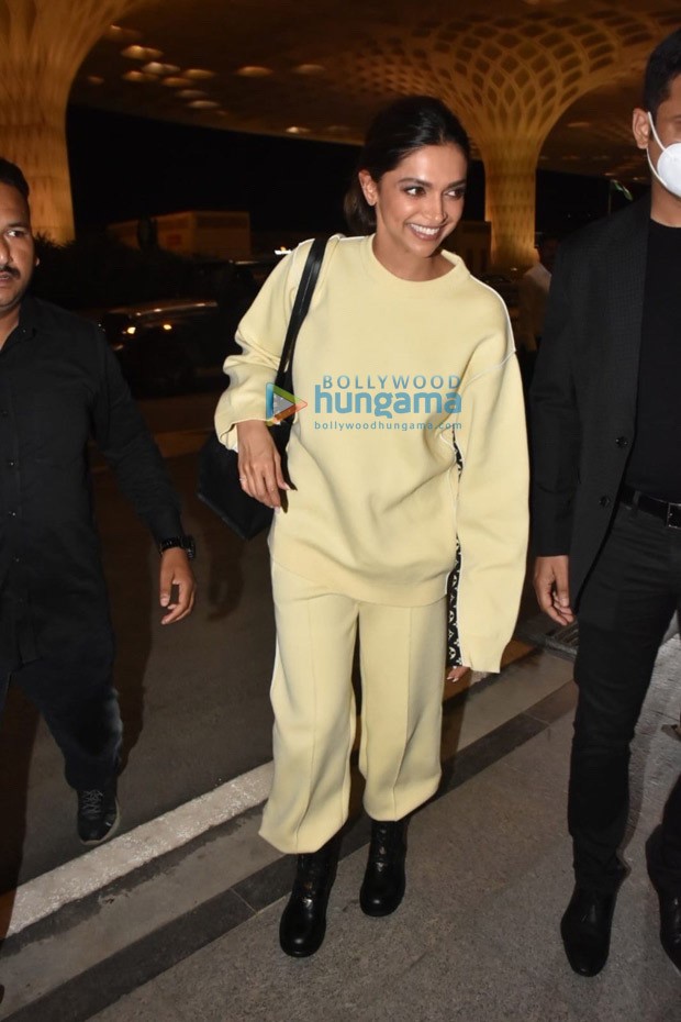 Deepika Padukone looks chic and trendy in lemon co-ord set as she heads to Cannes for jury duty