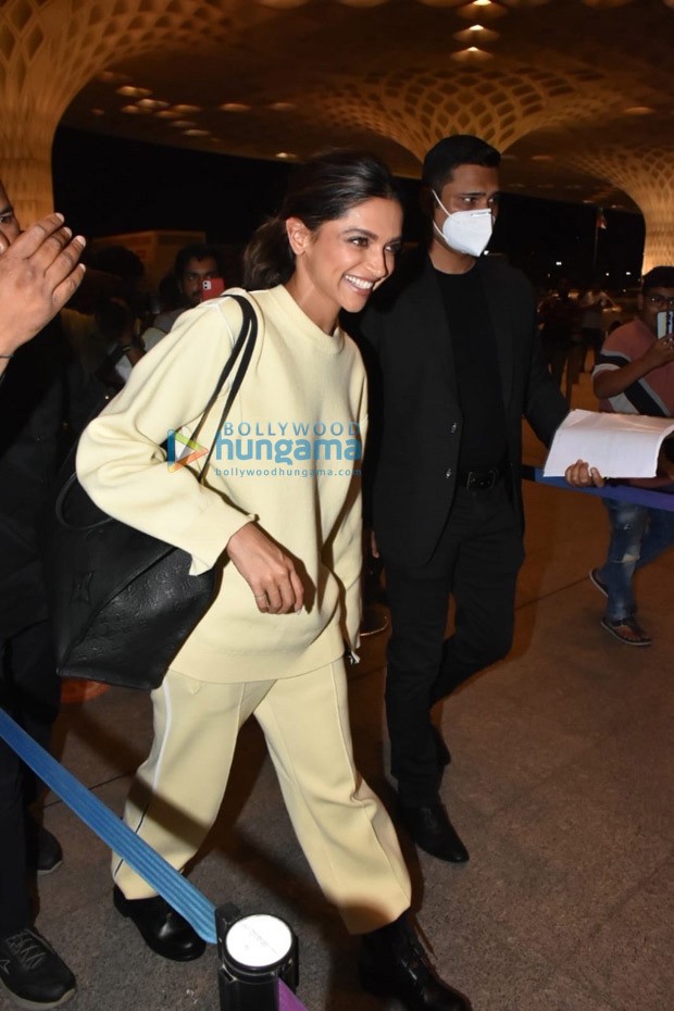 Deepika Padukone looks chic and trendy in lemon co-ord set as she heads to Cannes for jury duty