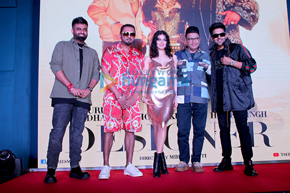 Photos: Divya Khosla Kumar, Bhushan Kumar, Yo Yo Honey Singh, and Guru Randhawa snapped at the success party of the song ‘Designer’