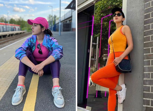 Sara Ali Khan looks uber cool in neon outfits on the streets of the United Kingdom