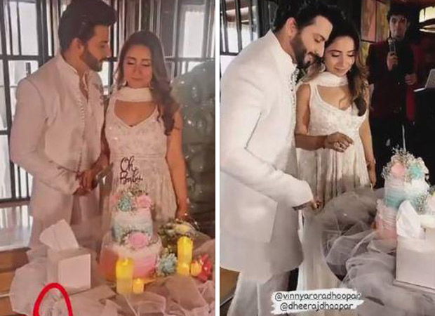 Kundali Bhagya actor Dheeraj Dhoopar and wife Vinny show us why they are the cutest at their white themed baby shower