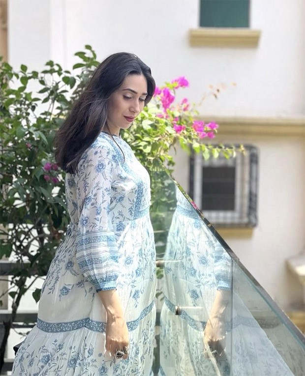 Karisma Kapoor in blue floral maxi dress worth Rs. 17,000 proves that maxi dresses make great summer staples
