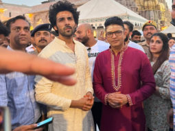 Kartik Aaryan and Bhushan Kumar seek blessings at Kashi Vishwanath temple as Bhool Bhulaiyaa 2 continues to roar at box office