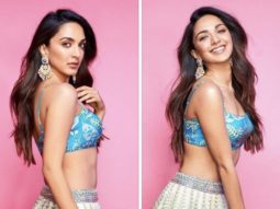 Kiara Advani aces summer fashion in a gorgeous green bralette and floral lehenga by Anita Dongre worth Rs. 75,000 for Jugjugg Jeeyo trailer launch