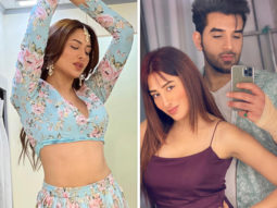 Mahira Sharma flaunts her sexy figure; actor Paras Chhabra sarcastically takes a dig at the trolls
