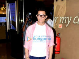 Photos: Aamir Khan snapped at the trailer preview of Laal Singh Chaddha