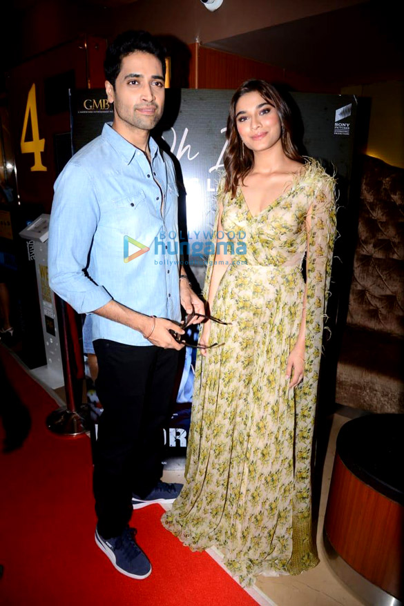 photos adivi sesh and saiee manjrekar snapped at the launch of the new song from their film major 6