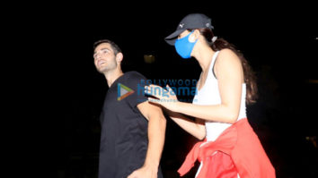 Photos: Disha Patani snapped at Mount Mary in Bandra