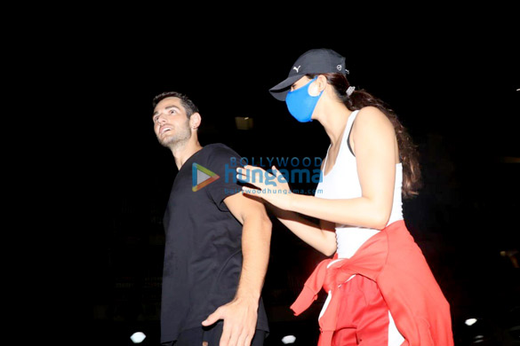 Photos: Disha Patani snapped at Mount Mary in Bandra