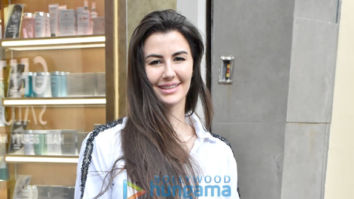 Photos: Giorgia Andriani spotted at a salon in Bandra