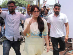 Photos: Huma Qureshi snapped on the sets of ‘Tarla’ in Bandra