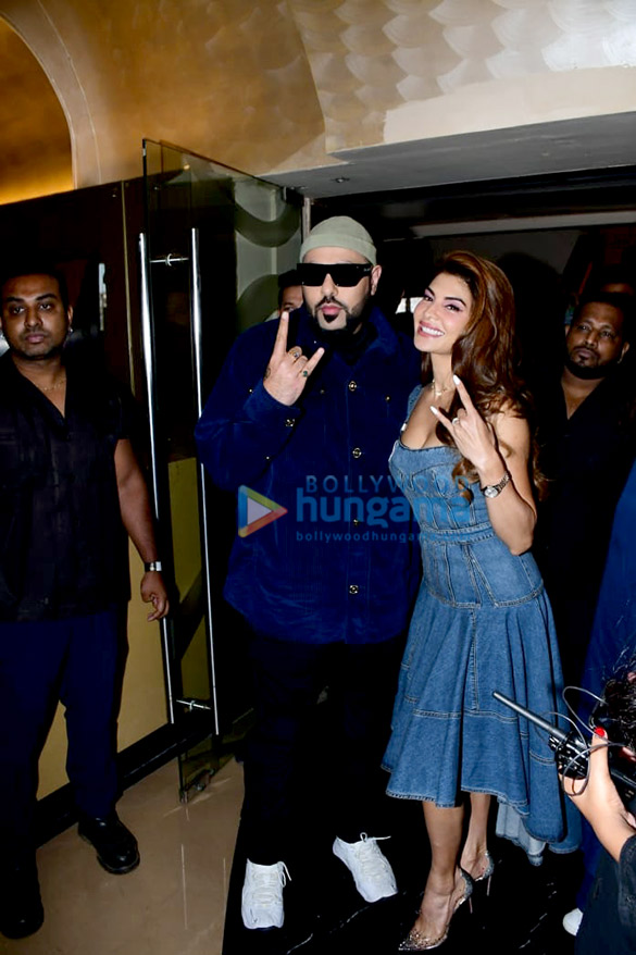 photos jacqueline fernandez and badshah snapped at the pepsi anthem song launch at pvr cinemas 5