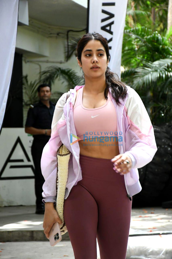 photos janhvi kapoor spotted at a gym 2 2