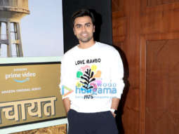 Photos: Jitendra Kumar spotted promoting Panchayat season 2 at JW Marriott in Juhu