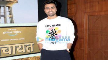 Photos: Jitendra Kumar spotted promoting Panchayat season 2 at JW Marriott in Juhu