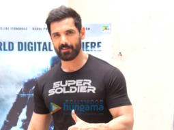 Photos: John Abraham spotted at Mehboob Studios for Attack – Part I digital premiere promotions