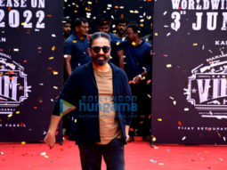 Photos: Kamal Haasan snapped at promotions of Vikram at PVR, City Mall in Andheri