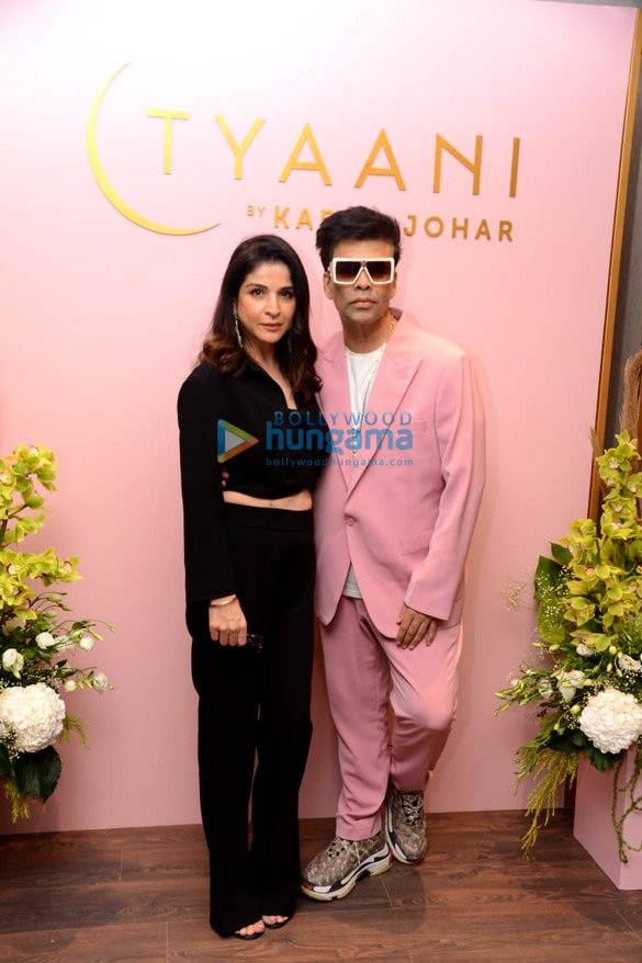 photos karan johar and maheep kapoor snapped at the launch of the new store of tyaani fine jewellery 2