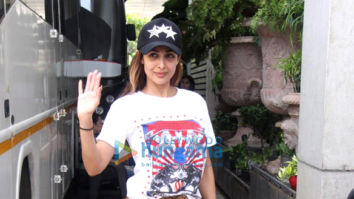 Photos: Malaika Arora spotted at Gauri Khan’s showroom in Juhu