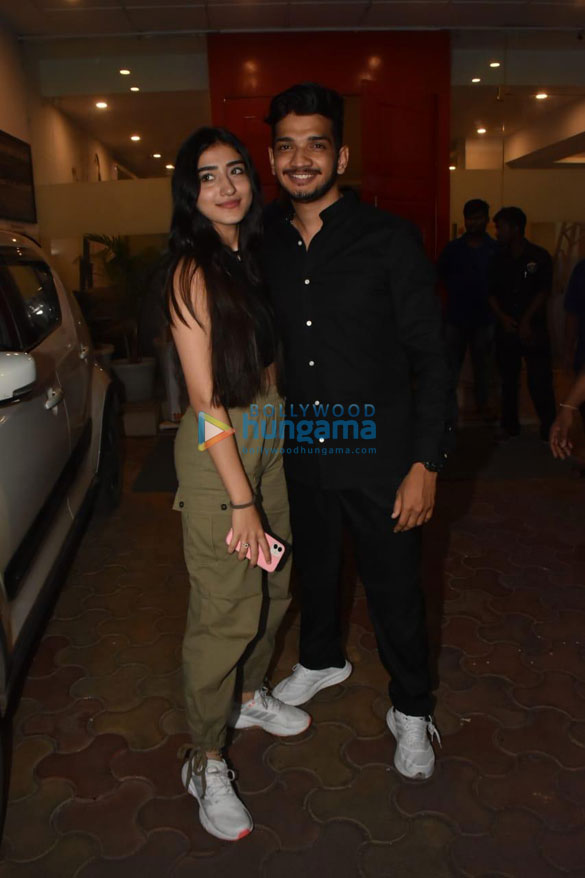 photos munawar faruqui spotted attending a stand up comedy show with girlfriend nazila in khar 3
