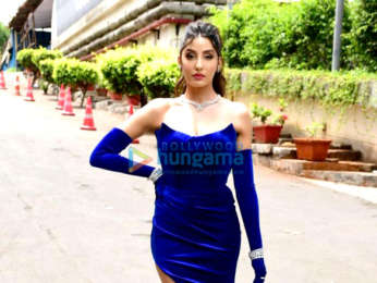 Photos: Nora Fatehi, Neetu Kapoor and Marzi Pestonji snapped on the sets of Dance Deewane Junior