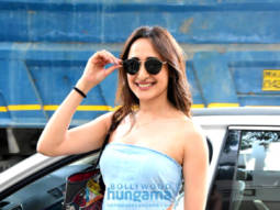 Photos: Pragya Jaiswal spotted at Dessange salon in Bandra