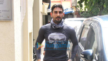 Photos: Prateik Babbar snapped at UFC gym in Bandra